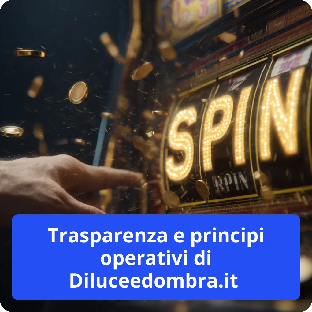 Trasparenza e principi operativi di Diluceedombra.it 