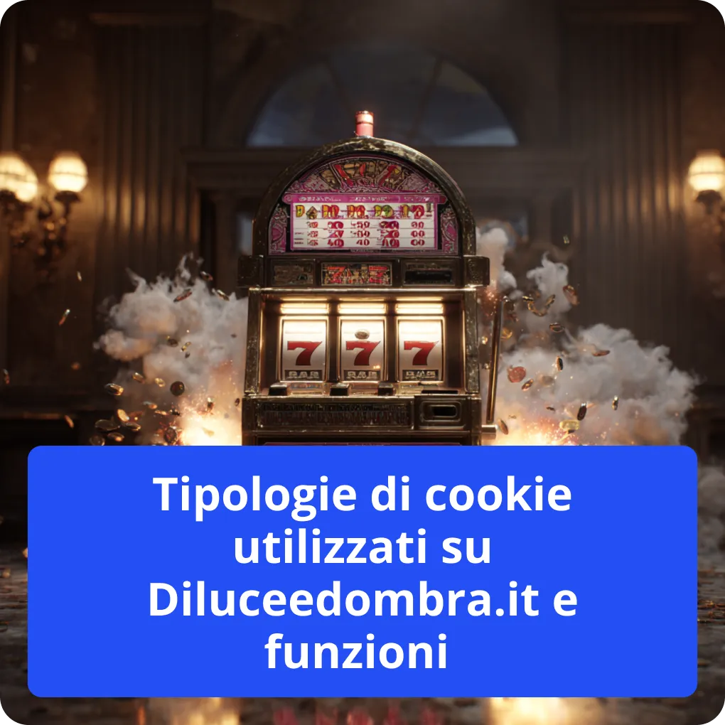 Tipologie di cookie utilizzati su Diluceedombra.it e funzioni 