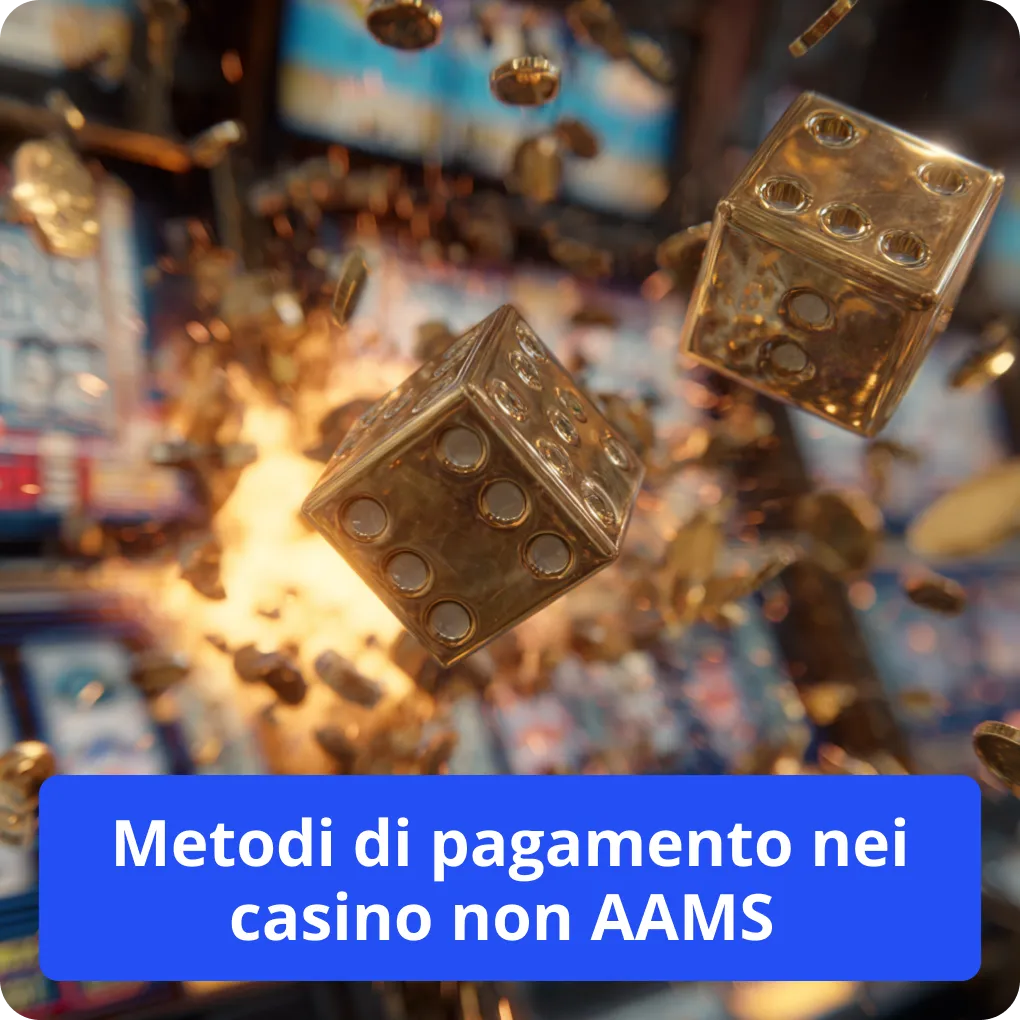 Metodi di pagamento nei casino non AAMS 