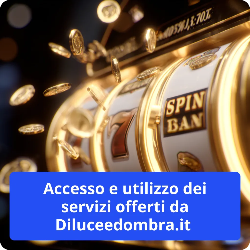 Accesso e utilizzo dei servizi offerti da Diluceedombra.it 