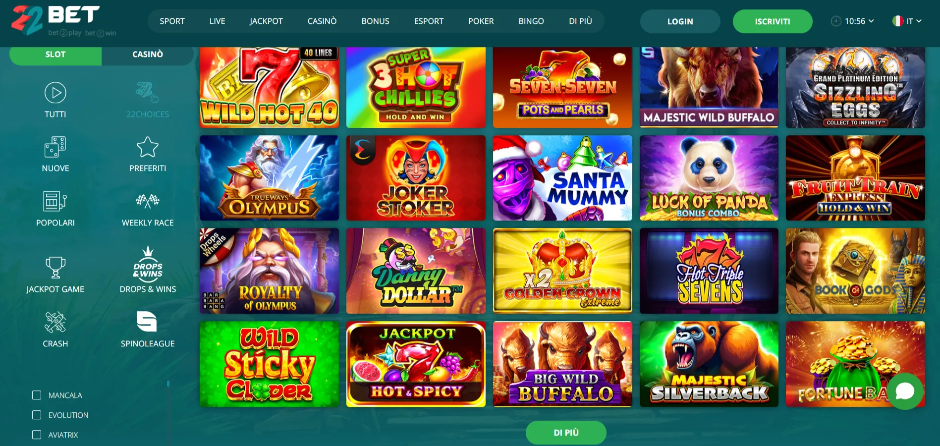 Metodi di pagamento per prelievi istantanei